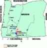 Map of the Klamath Tribes\' Land